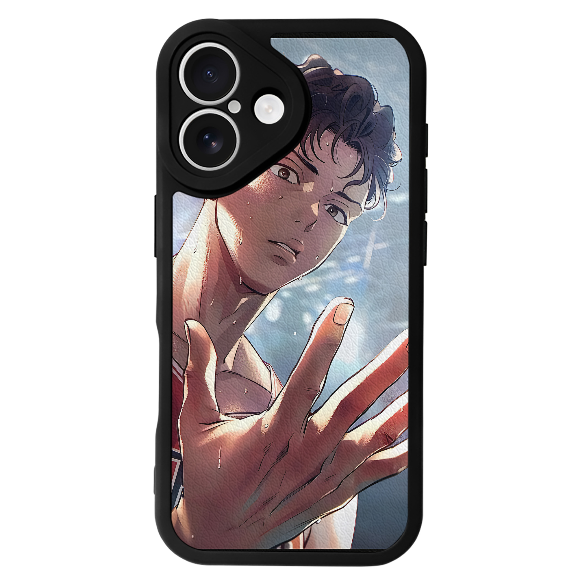 （画像用） SLAM DUNK／スラムダンク 【iPhone 16シリーズ対応】シリコンスマホケース（レザー調） 材質：シリコン